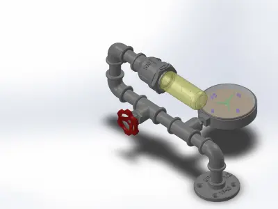 Loft sconce 3D print model