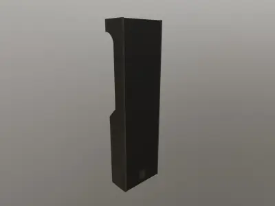 Low-Poly 80s Video Game Hall Pack Low-poly 3D model