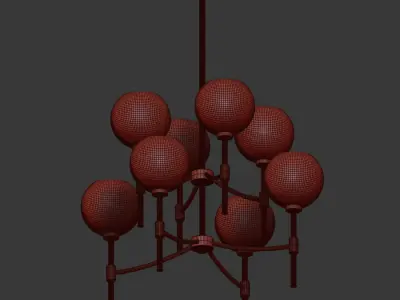 Hamilton Chandelier 3D model