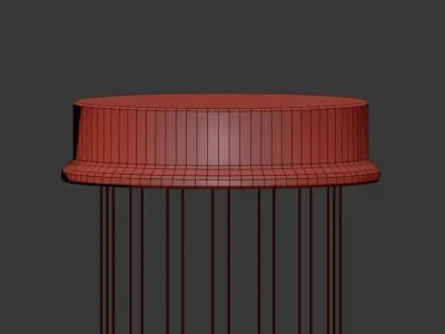 Candil Transparente Innok 3D model