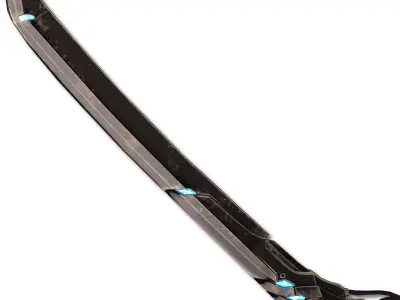 Assassin Speed Blade Low-poly 3D model