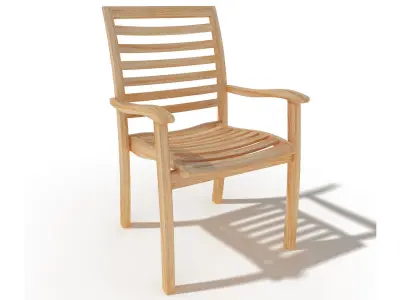Stacking Armchair 3D model