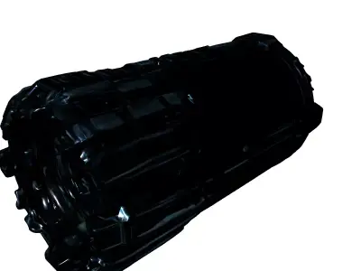 SciFi Spaceship Viewport Window Low-poly 3D model