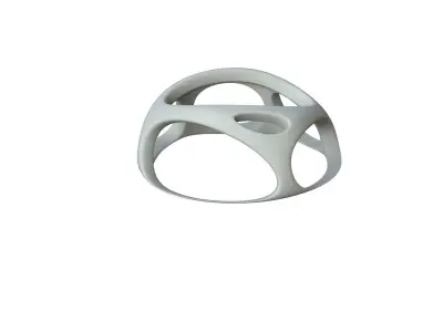 SciFi Cube Object No 49375 Low Poly Shape Low-poly 3D model