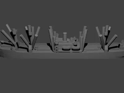US Victory Ship Model Free 3D print model