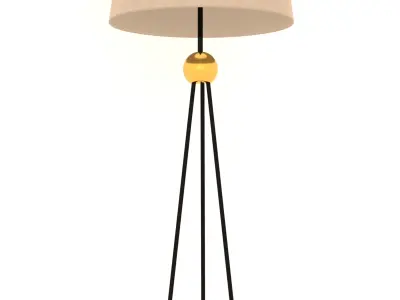 Floor lamp 3D model 21