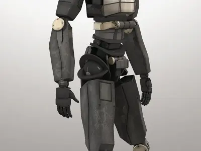 Sentinel Bot Rigged 3D model