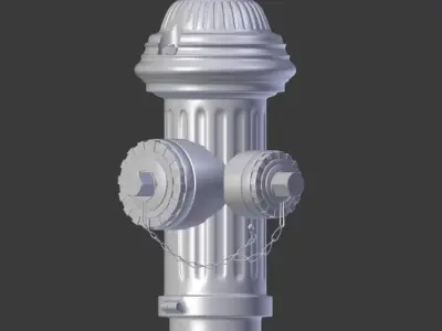 Fire Hydrant 3D model