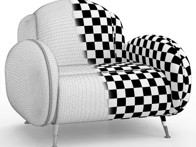 MILLER Low-poly 3D model