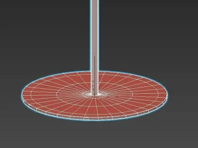 FLOAT floor lamp with base 3D model