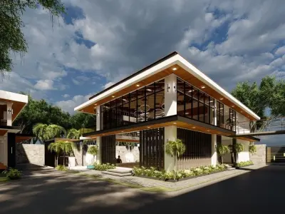 3D LUXURY RESORT 3D print model