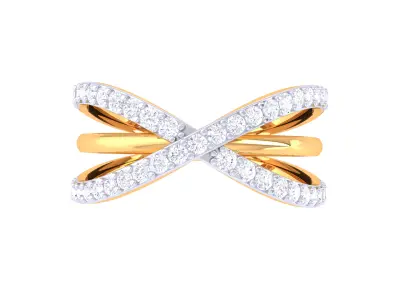  Women Ring MTL 3dm STL OBJ FBX Details 3D print model 50