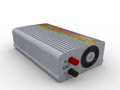 Inverter dc to ac power 3D model