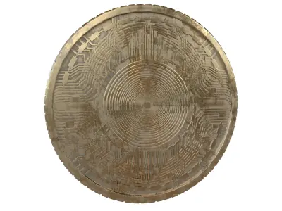 BitTorrent Coin v6 006 3D model