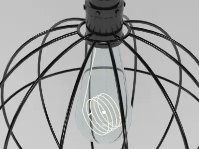 Hanging Lamp 015 3D model