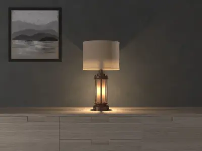 Table lamp 3D model