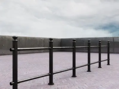 street elements 01 am162 3D model