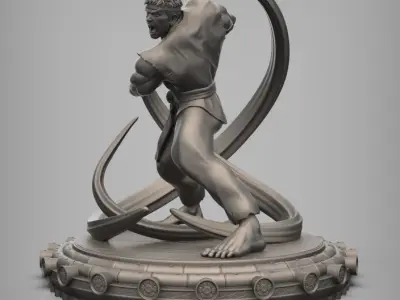 Ryu - Street Fighter Fan Art 3D Printable 3D print model