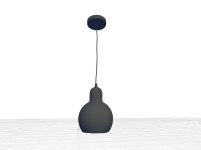 Didmarton Light Single Dome Pendant 3D model