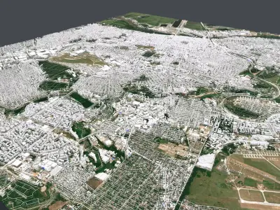 Cityscape Rostov on Don Russia 3D model