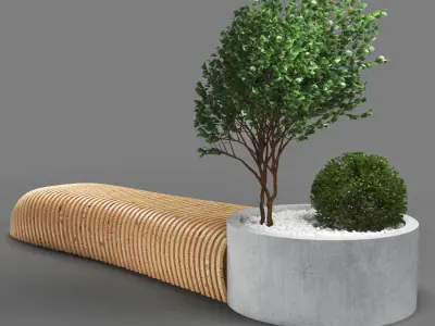 bench737 v2 3D model