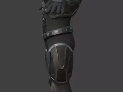 Astronaut Spacesuit 3D Model 3D model