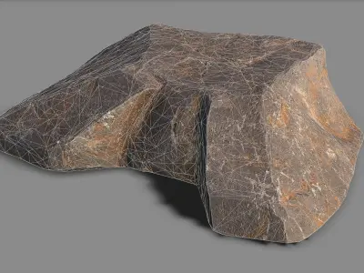 Mountain Rock 06 Low-poly 3D model purchase