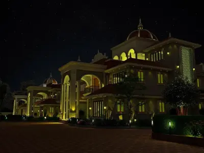 exterior house 3D model