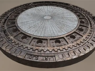 Manhole Sewer 3D model