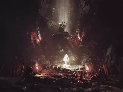 Ancient Cavern Set III - Unreal Engine Asset Pack Low-poly 3D model