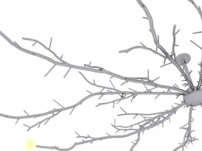 Pieter Adam Twiggy 872 chandelier 3D model