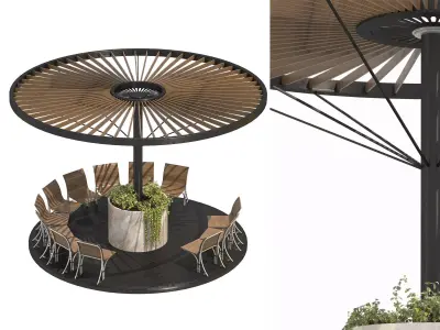 Urban Furniture 05 3D model