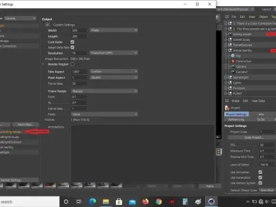 INTERIOR SCENE STUDIO  3D model