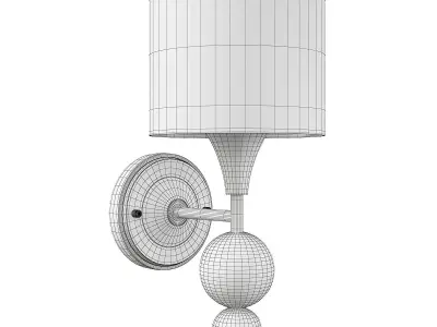  Sconce Freya Lauren FR5093WL 01CH Low-poly 3D model