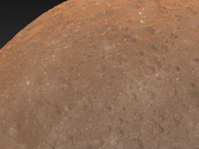 Moon 3D Model 3D model