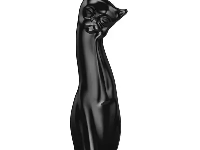 Cat Figure 3D model