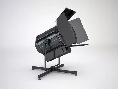 Studio Spotlights 3D model