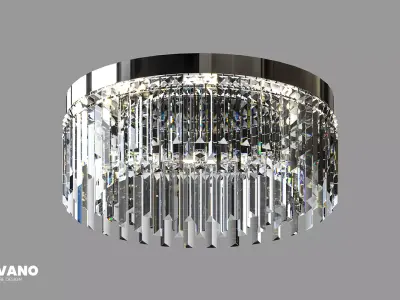 Chandelier Kolisio Ceiling Light 3D model
