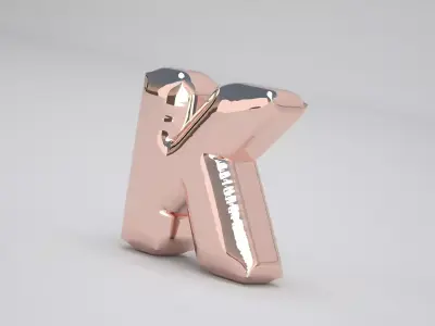 K Balloon Copper 3D model