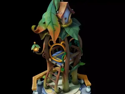 Object Design - Gang Construction Tower - Chang 3D model