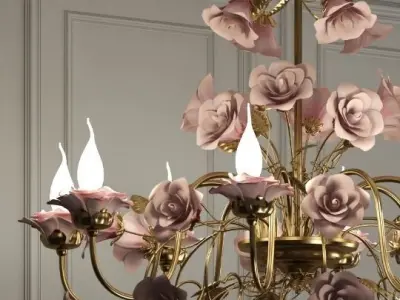 Chandlier Italy Export  3D model