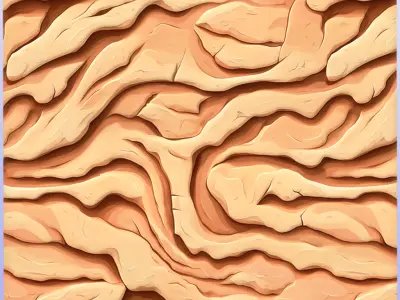 Stylized Ground Seamless Texture Texture 9