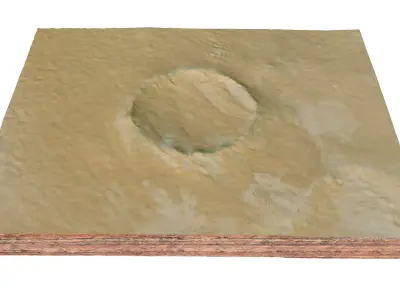 Roter Kamm Crater Namibia 3D model