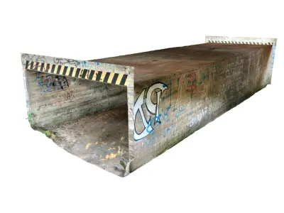 dirty tunnel Free 3D model