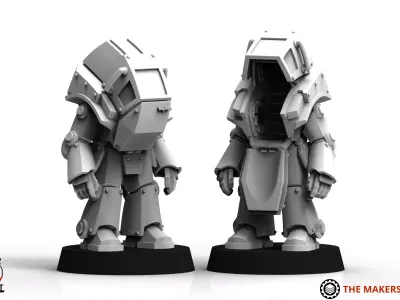 Universal Guard - War Suits 3D print model