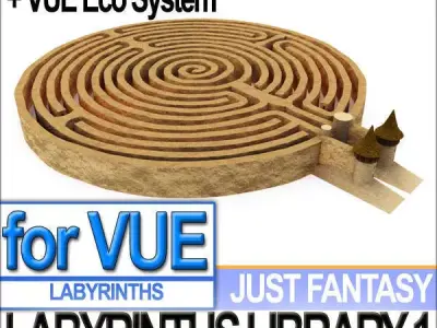 Labyrinths Library Vol 1 3D model
