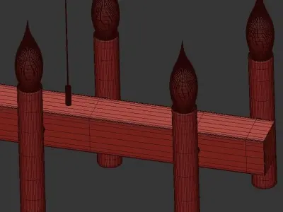 SHIRO taylor pendant light 3D model