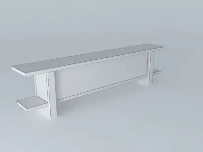 Block Console 2 3D model