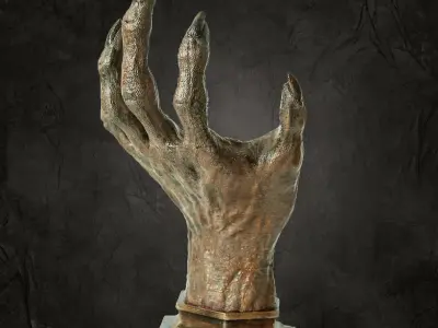 Hand of Glory 3D print model