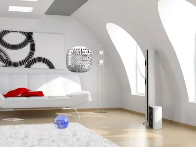 3D printable lamp shade 3D print model